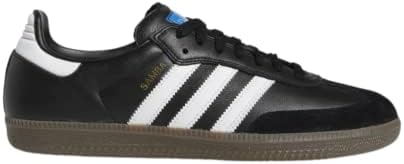 adidas Samba ADV Shoes, Core Black/Cloud White/Gold Metallic, 13 (M) | Image 3
