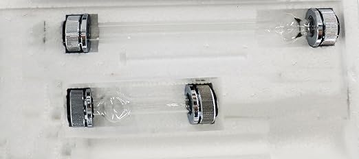 Polarimeter Tubes Glass with 100ml and 200ml Glass Vitreous Length 100ml 200mm Vitreous Diameter 15mm Sample Capacity 20ml 40ml Sodium Lamp for WXG-4 Manual Polarimeter