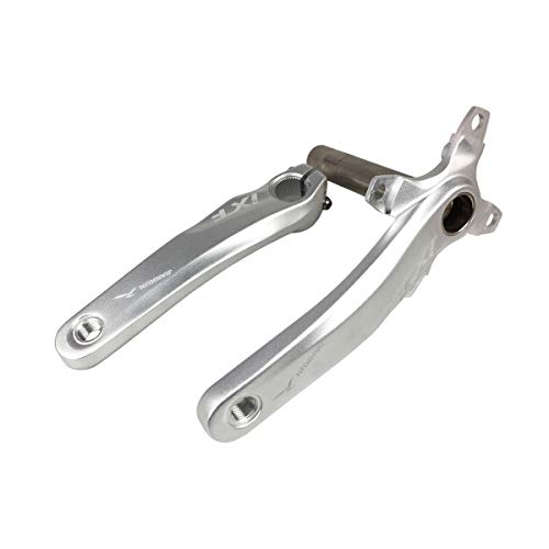 Bnvb Bike Crank Arm Set， 170Mm 107 Bcd Mountain Bike Crank Set With Bottom Bracket Crank And Chainring Bolts For Mtb Bmx Road Bicyle, Compatible With Shimano, Fsa, Gaint (Silver) #TOP1