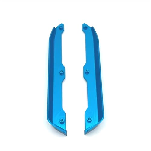 For WLtoys 144001 144002 144010 144016 144018 メタルシャーシ エッジ保護 RCカーアクセサリー アップグレード 交換 修理用 RCフレームシャーシ(Blue)