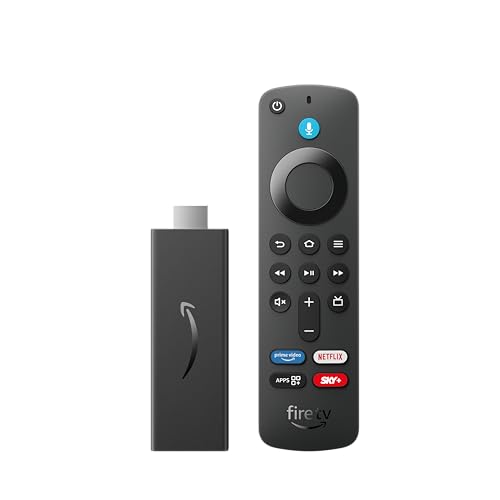 Fire TV Stick HD (Geração mais recente) | Com controle remoto por voz com Alexa (inclui comandos de TV), controles de casa inteligente e streaming em HD