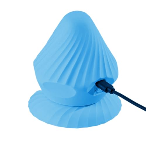 Bola de Masaje Vibratoria – Herramienta Terapéutica de 9x9cm, Masajeador Muscular de Silicona, Dispositivo de Recuperación Eléctrica con Base de Succión | Masajeador corporal portátil para cuello, cin