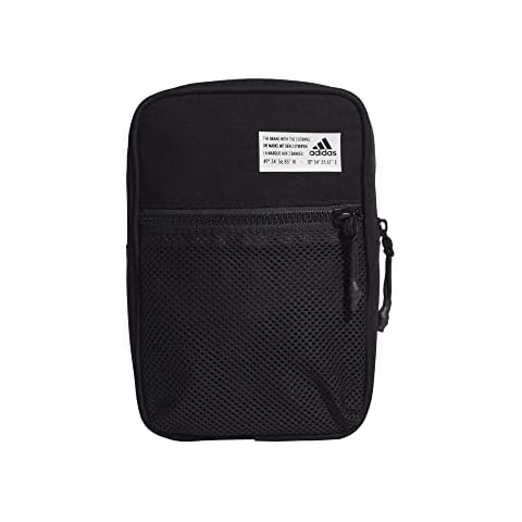 Bolsa de deporte adidas Organizer M, Negro/Blanco Cover