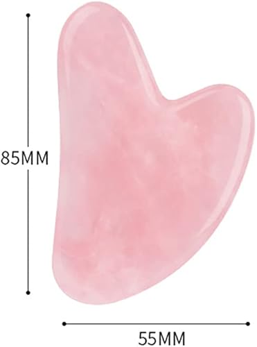 Miniatura 4 de ccHuDE Piedra de Jade Natural Guasha Junta Gua Sha Raspar Masaje Junta Herramienta para Cara SPA