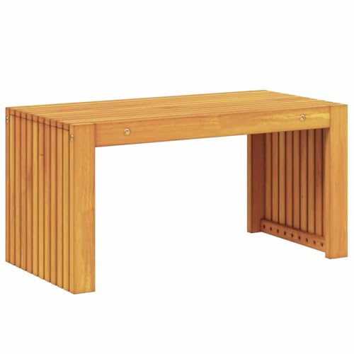 Table d'appoint de jardin petite table basse extérieure en acacia - 2
