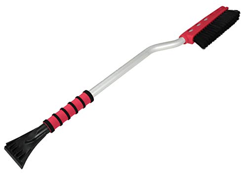 Mallory Usa 999Ct Snow Brush, Fixed Head, Aluminum, 35-1/2In, Assorted Colors #TOP2