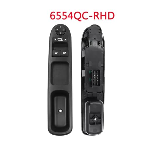 Interrupteur lève-vitre bouton commande 6554KT 6490EH 207 307 407