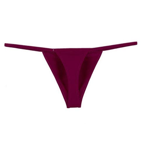 Voberry Heren string mannen tanga mini bikini G-string slips open slip mannen thong tangas low rise lingerie badmode… - Afbeelding 3