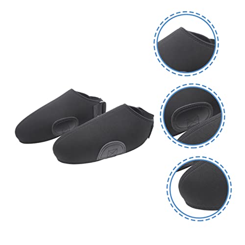 Cubiertas para botas de esquí con neopreno que aumentan el calor, cubiertas a prueba de viento y agua para hombres miniatura 3