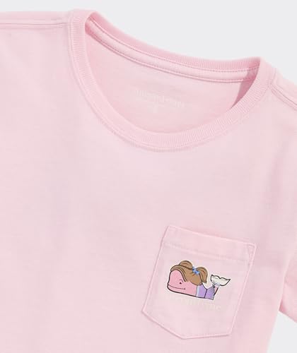 vineyard vines Girls' Glitter Cheerleader Whale Short-Sleeve Pocket Tee4