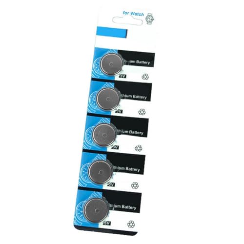 5PCS CR2032 3V���`�E���o�b�e���[�R�C���Z���o�b�e���[140MAH�̎��v�Ə��^�f�o�C�X�ł̒����Ԃ̓d���p