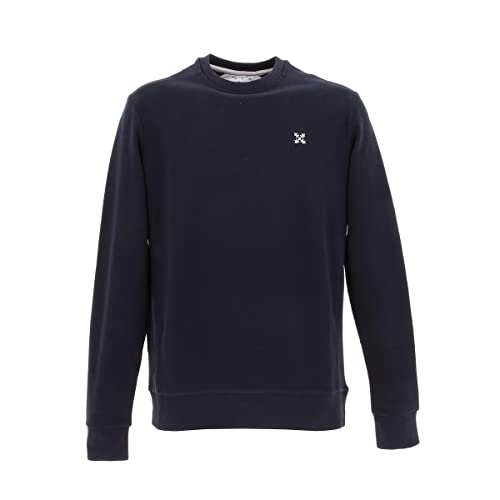 OXBOW P0SOUET Sweat col Rond Essentiel Deep Marine