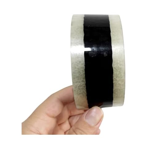 VOCTENT Adhesive Packaging Tape for Shipping, Storage and Moving (3 Rolls) Cover
