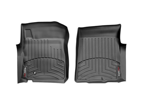 WeatherTech Custom Fit FloorLiners for Ford F-150, F-150, F-150-1st Row (440481), Black