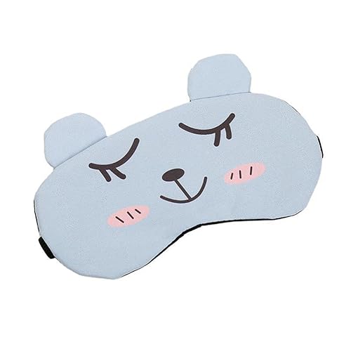 Drasawee Augenmaske zum Schlafen mit Eisbeutel, kreative verstellbare Augenbinde, Schlafmaske für Männer, Frauen, Kinder, Augenmaske für Nickerchen oder Reisen, 2 Stück