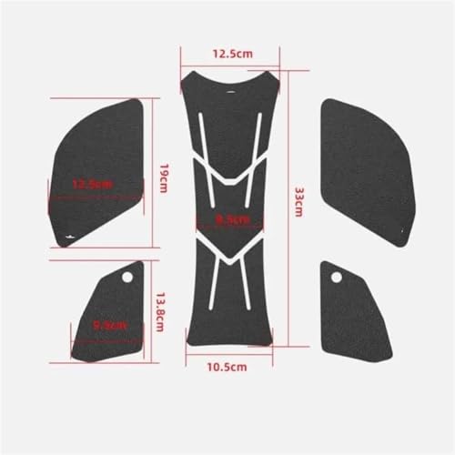 Rodillera Antideslizante Tanque Ducati V4 Panigale Evita Deslizamientos Almohadilla Lateral 2
