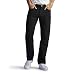 Lee Men's Regular Fit Straight Leg Jean, Double Black, 29W x 30L
