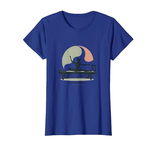 Reform Studio Reform Soul Pilates Design T-Shirt, Women, Royal Blue, XX-Large
