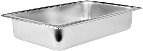 Bc-elec - F433-2 Speisenwärmer Buffetwärmer 2x GN1/2 bain marie mit Deckel, 60x37x29cm – Bild 8