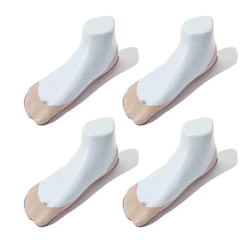 Image of SHEEC Women's No Show Socks for Flats | Non-Slip Invisible Liners for Heels & Ballet Shoes | Soft, Lightweight | 4 or 6 Pairs