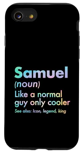 Samuel Like A Normal Guy Only Cooler Legend King �t�@�[�X�g�l�[�� �X�}�z�P�[�X iPhone SE (2020) / 7 / 8 �p