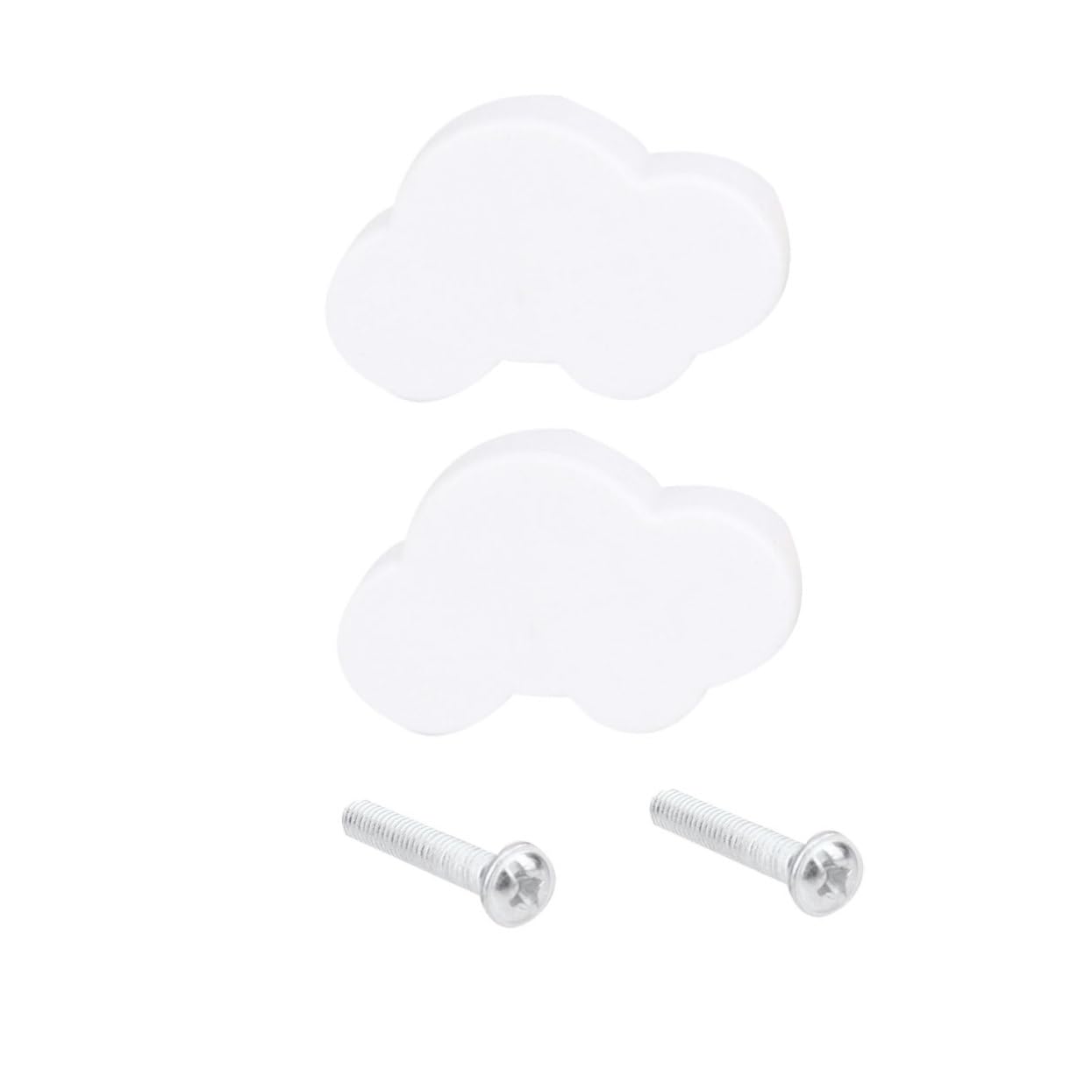 SEWACC 2Pcs Cartoon Door Handle Soft Rubber Drawer Pulls Unique for Wardrobe Cabinet and Drawer Decor for Bright Fun