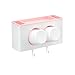 Produktbild GreenAppoint Zahnbürstenhalter an der Wand befestigten Keinen Drill Hanging Zähne Bürstenhalter Adhesive Zahnbürsten Organizer Wash-Box mit Cup for Liebhaber