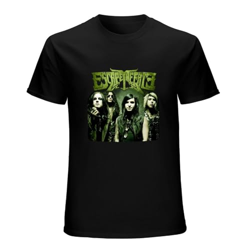 Escape The Fate Massacre Band Image 2010 Tour T ShirtCasual Round Neck T Shirt Black S