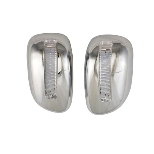 Couvercle de miroir chromé avec LED pour Lexus IS200 et Toyota Altezza 2000-2005