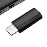 BlingKingdom Lightning to USB C Adapter for iPhone 16/15/16 Pro/15 Pro Max, USB C Lightning Adapter for Charging, Data Transfer