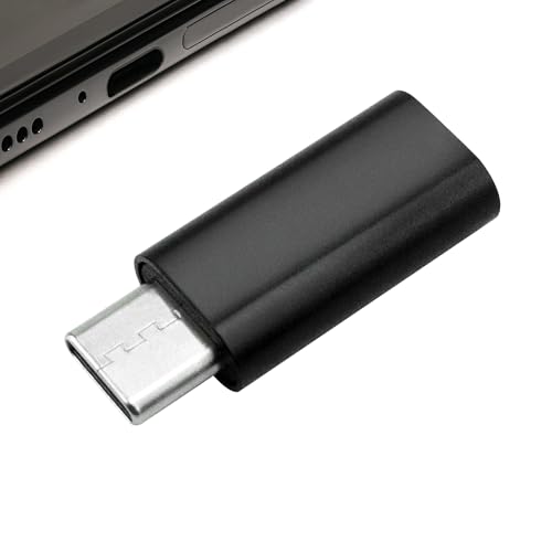 Desenda Lightning to USB C Adapter - Compatible with iPhone 16/15/16 Pro/15 Pro Max - USB C Lightning Adapter for Charging, Data Transfer