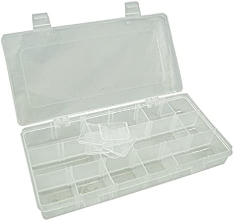 Lunar Box, Storage Carry Case With 5 compartmetns, 4 Adjustable Multi-Compartment Pull Out Drawer Boxes, Organiser Caddy for Arts, Crafts, Sewing and DIY (White)