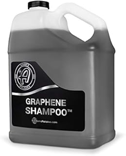 Adam's Graphene Shampoo Gallon - Graphene Ceramic Coating Infused Car Wash Soap - Powerful Cleaner & Protection In One Step - pH Neutral, High Suds For Foam Cannon, Foam Gun, Or Detailing Bucket