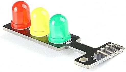 Miniatura 7 de Adeept Mini semáforo LED DC 5 V 0.197 in módulo de pantalla para Arduino, Raspberry Pi, modelo de sistema de tráfico