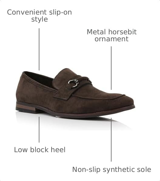 Image of Ferro Aldo Men's Premium Moc Toe Loafers | Casual & Dress Styles with Tassels & Horsebit Buckles