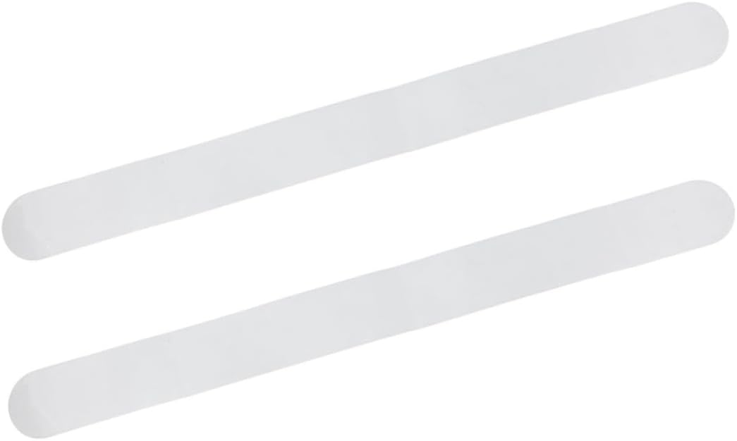 2pcs TPU Tennis Racket Frame Tape Protector Strips for Racquet Damage Prevention Lightweight and Weather Easy Application for Tennis and Sports Enthusiasts