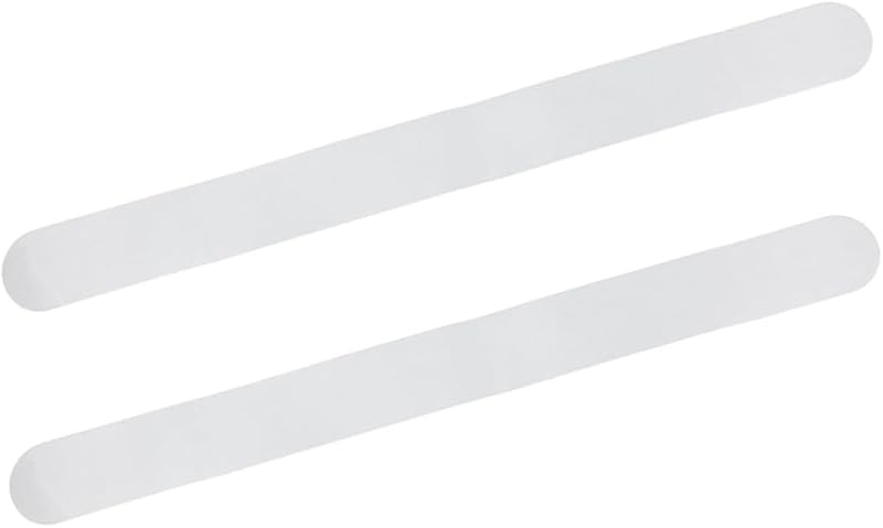 2pcs TPU Tennis Racket Frame Tape Protector Strips for Racquet Damage Prevention Lightweight and Weather Easy Application for Tennis and Sports Enthusiasts