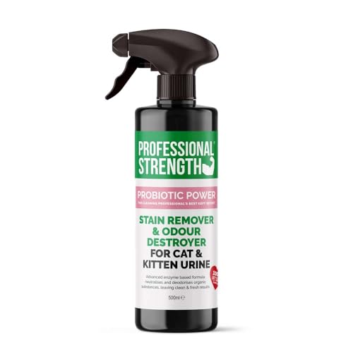 Professional Strength Cat Urine Stain Cleaner & Odour Destroyer 500 ml