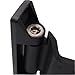 Zinc Alloy Black Door Fittings Industrial Heavy Hinge Hardware Load-bearing Hinge(180 Degree Adjustable) 1Pcs(130mm Left)
