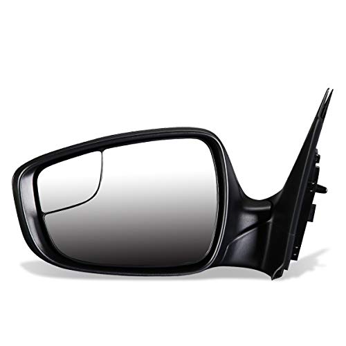 DNA Motoring OEM-MR-HY1320221 Factory Style Powered+Heated Driver/Left Side View Door Mirror, Black