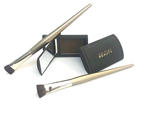 Joan Rivers Great Hair Day Fill-In Powder Duo- Root Cover Up for Thinning Hair - Thicker and Fuller Hair - 2 Pack (Ash Blonde)