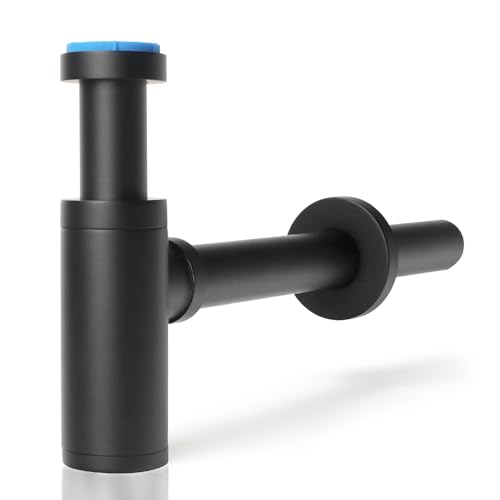 ODWSCB Design Siphon, Universelles Abflussrohr aus Edelstahl, das als geruchsfreier Siphon in Waschbecken verwendet werden kann
