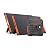 Jackery Solar Generator 1000, 1002Wh Capacity with 2xSolarSaga 100W Solar Panels, 3x1000W AC Outlets, Portable Power Station Ideal for Home Backup, Emergency, RV Outdoor Camping Black, Orange