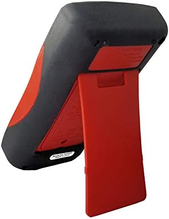 Rear view of the SATMW RM409B Digital Multimeter with kickstand extended