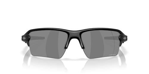 Oakley Men's OO9488 Flak 2.0 XXL Polarized Rectangular Sunglasses, Matte Black/Prizm Black, 63 mm