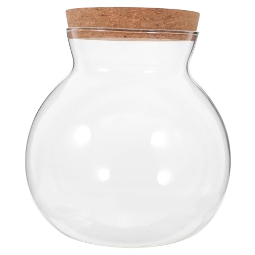 MAGICLULU Vidrio Almacenamiento de Secos Hermético y Dulces Capacidad