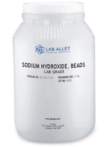 Sodium Hydroxide Beads Lab Grade-2.5kg
