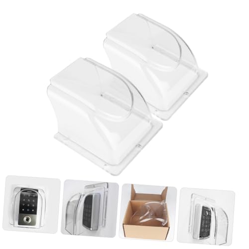 Carcasa protectora exterior VILLCASE de 2 piezas para timbre e interruptor 6