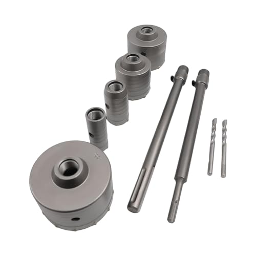 Set de 9 Piezas Brocas Sierra para Concreto miniatura 2