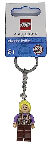 Image of LEGO Friends Phoebe Buffay Minifigure Keychain